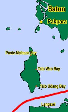 Tarutao map